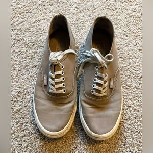 Vans Women's Taupe Lace-Up Sneakers